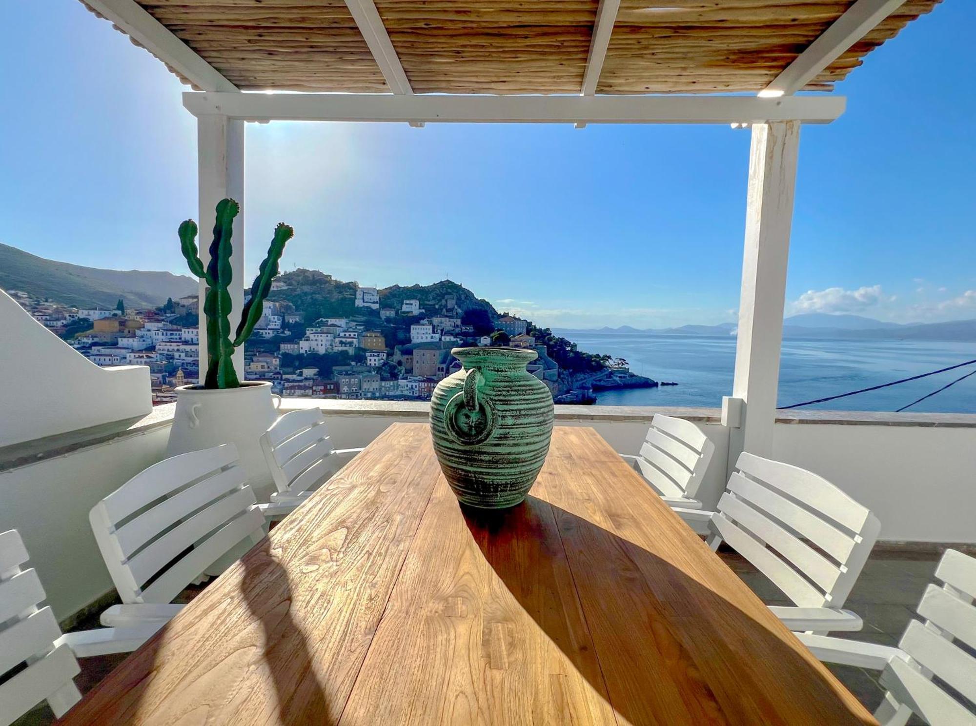 Villa Sunset Đảo Hydra Ngoại thất bức ảnh