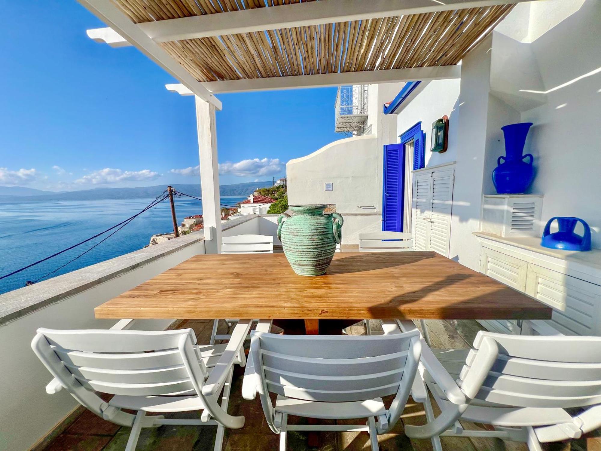 Villa Sunset Đảo Hydra Ngoại thất bức ảnh