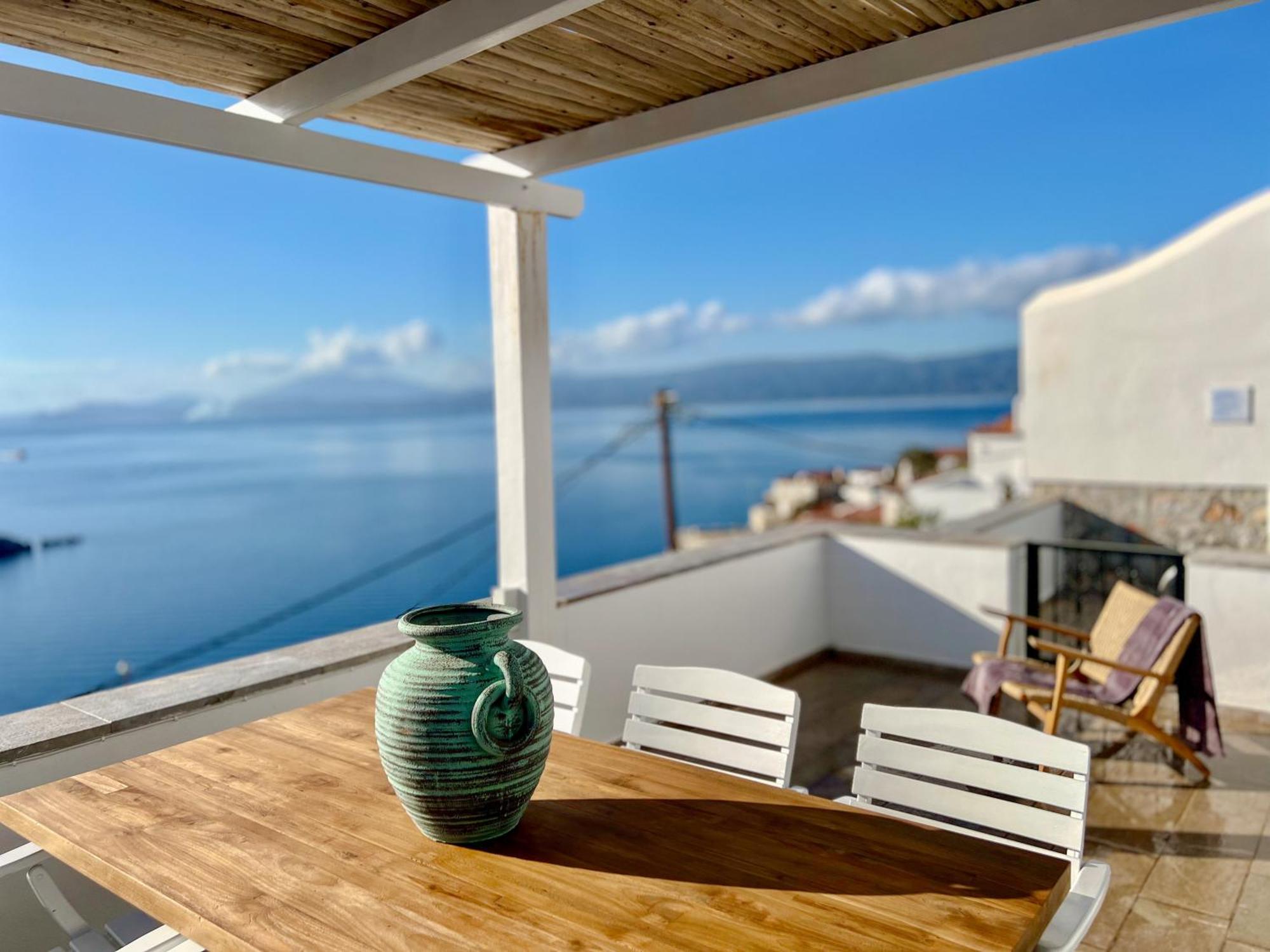 Villa Sunset Đảo Hydra Ngoại thất bức ảnh