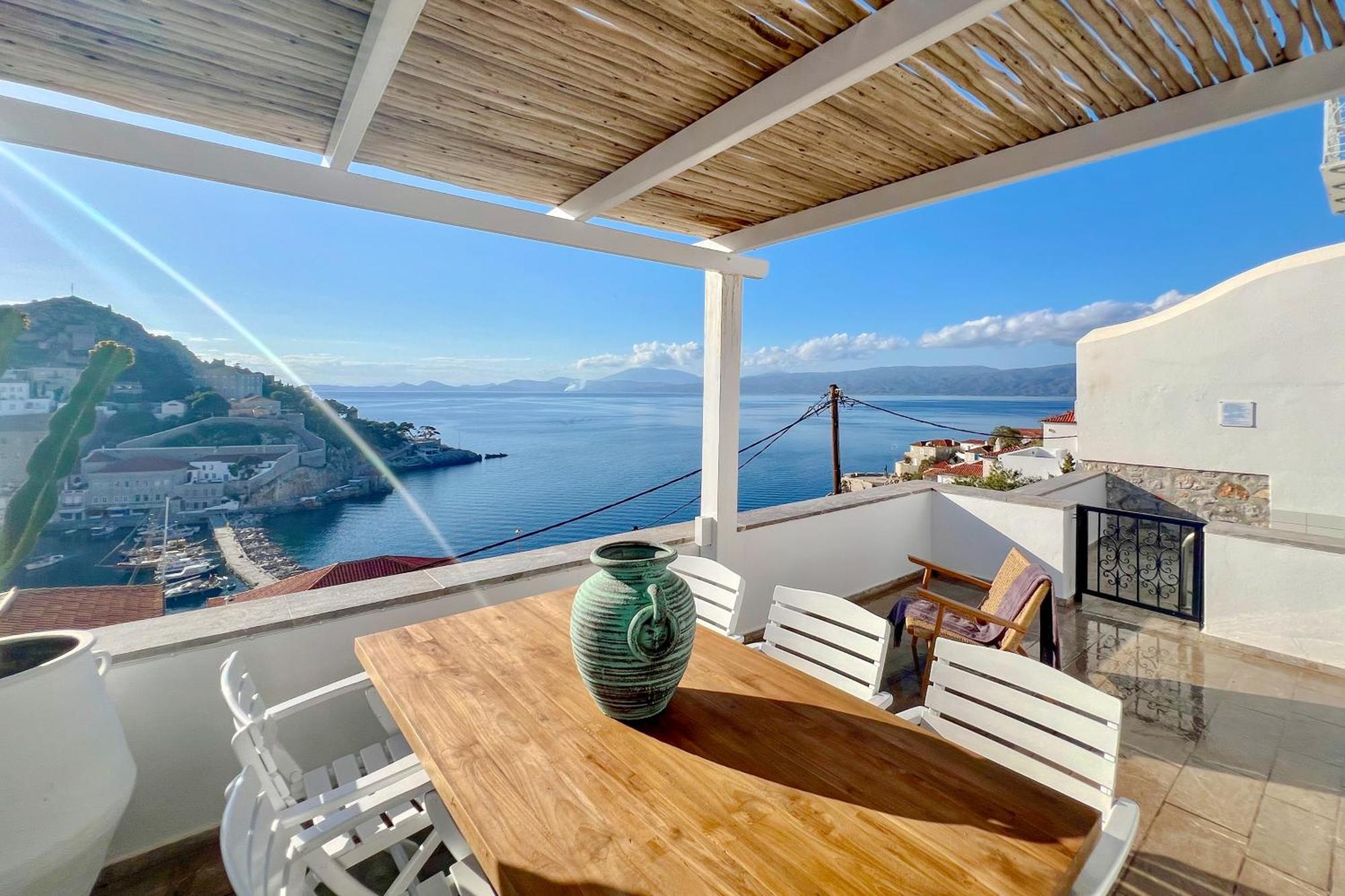 Villa Sunset Đảo Hydra Ngoại thất bức ảnh