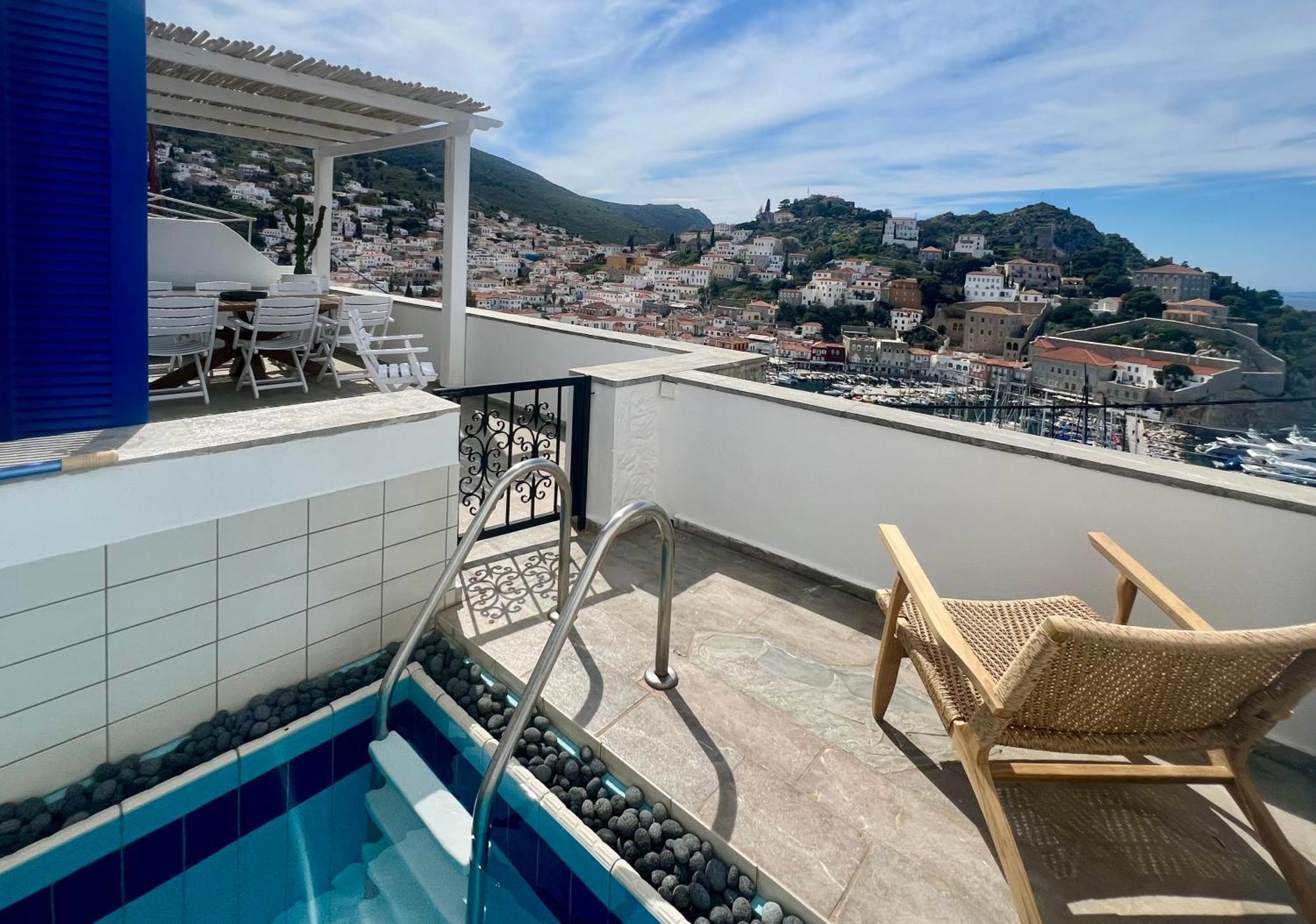 Villa Sunset Đảo Hydra Ngoại thất bức ảnh